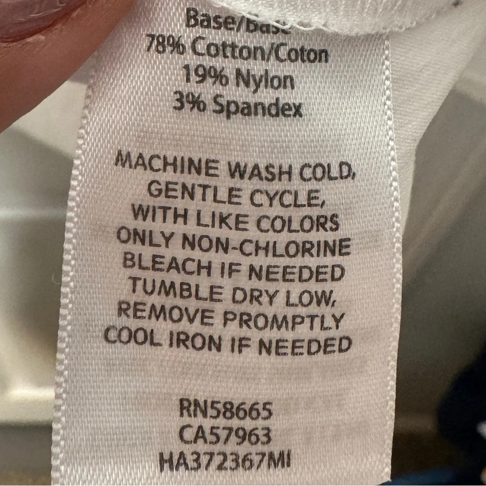 Halogen White Button Down Back Neck Tie Detailing… - image 4